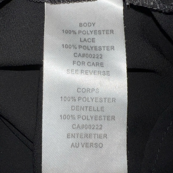 Philosophy Lace Flutter Cap Sleeves Blouse - Picture 8 of 9